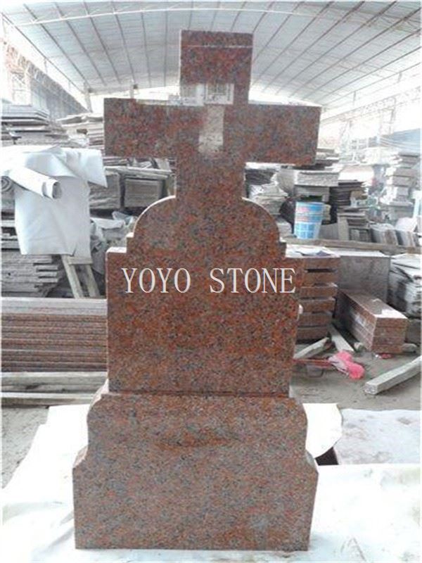 red granite monuments