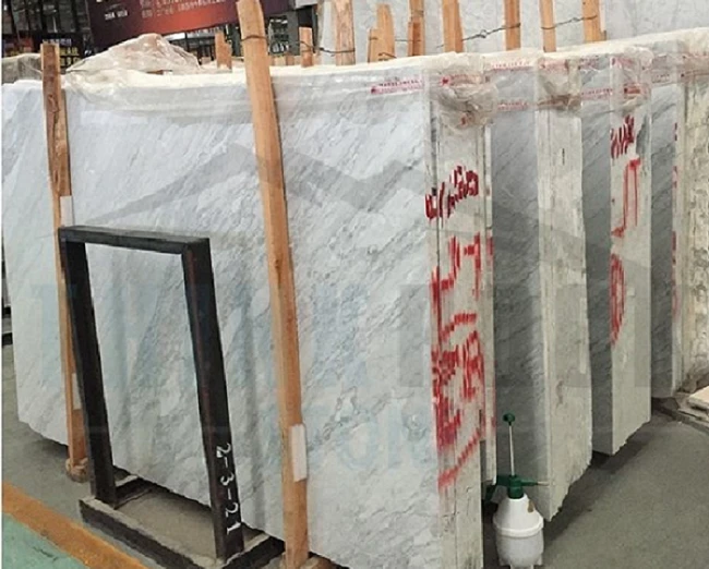 white carrara marble slabs