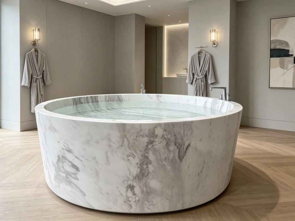 stone bathtub stone bathtub